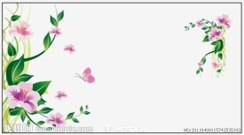 花朵移门