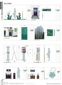 标识导示牌图片
