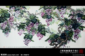 明珠垂露好个秋