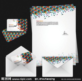 时尚VI办公系列设计矢量素材