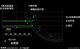 CAD之吧台收银台服务台设计