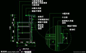 CAD之吧台收银台服务台设计