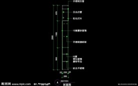 CAD之吧台收银台服务台设计