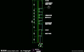 CAD之吧台收银台服务台设计