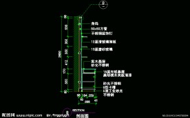 CAD之吧台收银台服务台设计