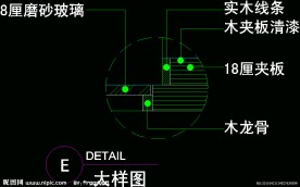 CAD之吧台收银台服务台设计