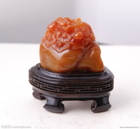 寿山石抽象雕刻