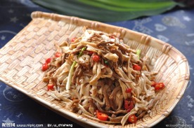 芋头丝炒牛肉
