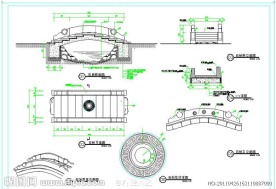 cad小桥施工详图