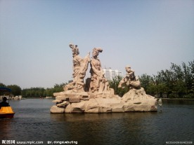 美丽的石像