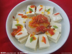 螃蟹豆腐 花蟹蒸豆腐