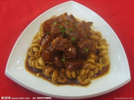 百叶结烧肉 红烧百叶结 红烧肉