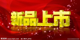 新品上市立体字