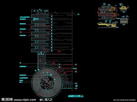 木平台cad平面图