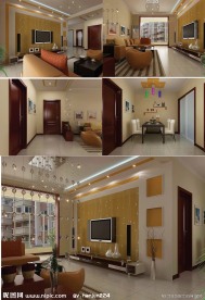 奥林新城经济住宅楼装修设计图