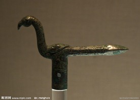 鸠杖杖首饰