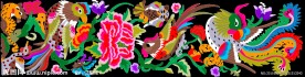 民族服装花纹