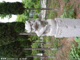 陕西民间拴马桩