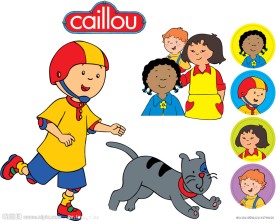 caillou 卡由 矢量 卡通人物