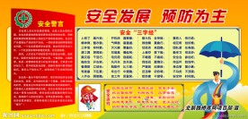 安全生产版面