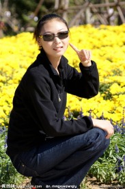 鲜花美女