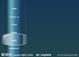 竖型带图形的导航菜单