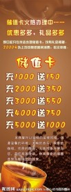 咖啡厅展架