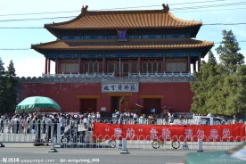北京故宫大门