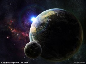 地球月球图片素材