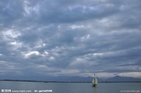大西北河流风景