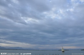 大西北河流风景