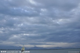 大西北河流风景