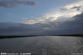 大西北河流风景