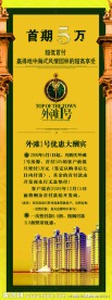 房地产X展架