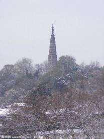 西湖雪景