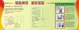 最新安全月展板