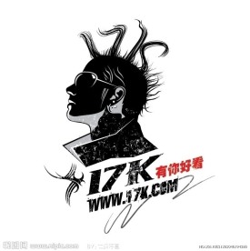 人物头像广告图标