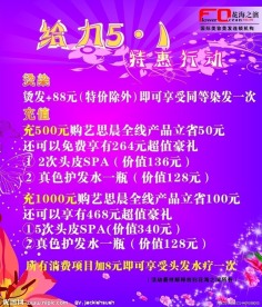 美容美发海报