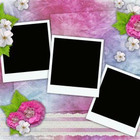 复古怀旧相框背景