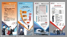 幸福人寿保险X展架