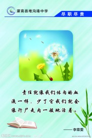 学校文化展板