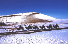 敦煌鸣沙山