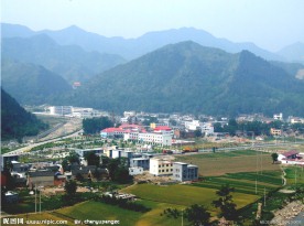 城镇全景图
