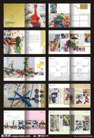 运动饰品 画册宣传