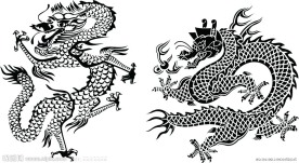 龙矢量图