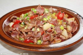 酸辣鸡杂