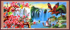 国画山水画