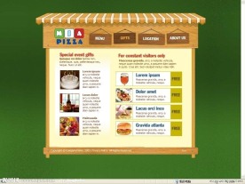 美食flash网站源码