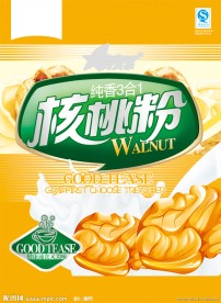 核桃粉包装设计