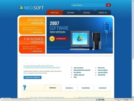 企业flash网站源码